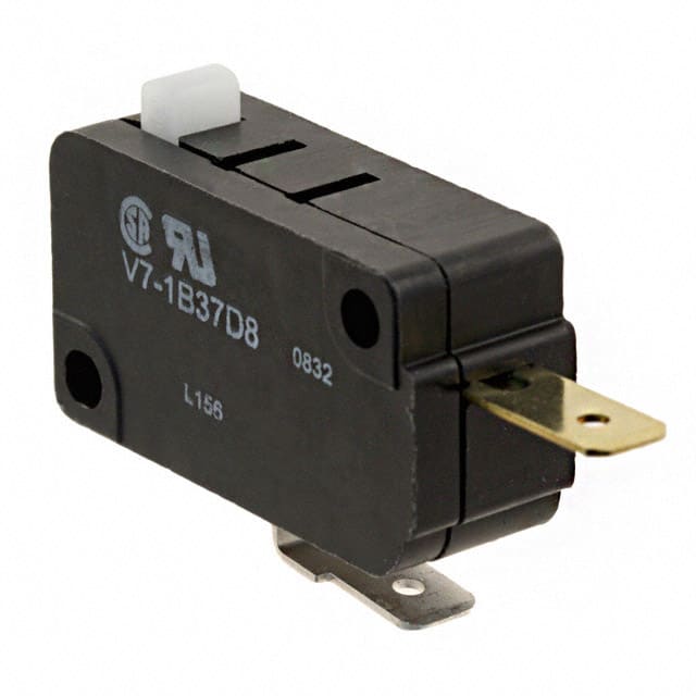 V7-1B37D8 SWITCH SNAP ACT SPST-NC 11A 125V
