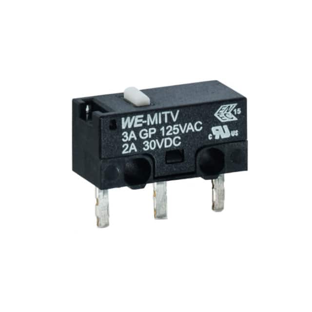 463091370402 MICRO SWITCH_THT TERMINAL WITH A