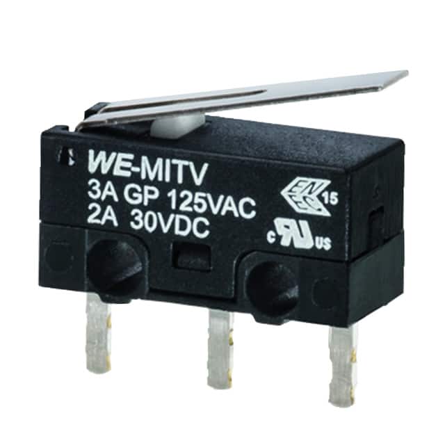 463092370402 MICRO SWITCH_THT TERMINAL WITH L