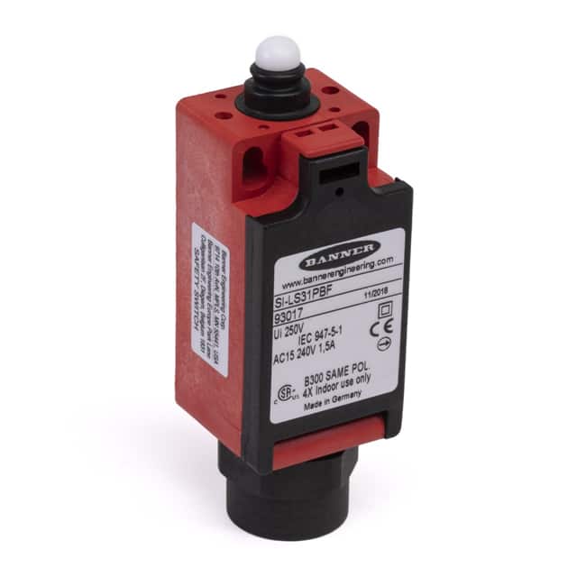 SI-LS31PBF SAFETY LIMIT SW 2NC/1NO