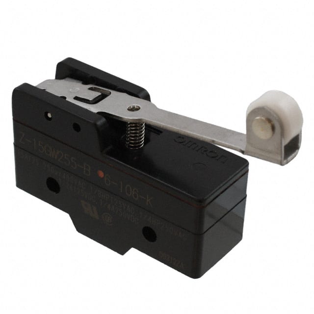 Z-15GW255-B6-106-K SWITCH SPDT 15A HINGE ROLLR LEVR