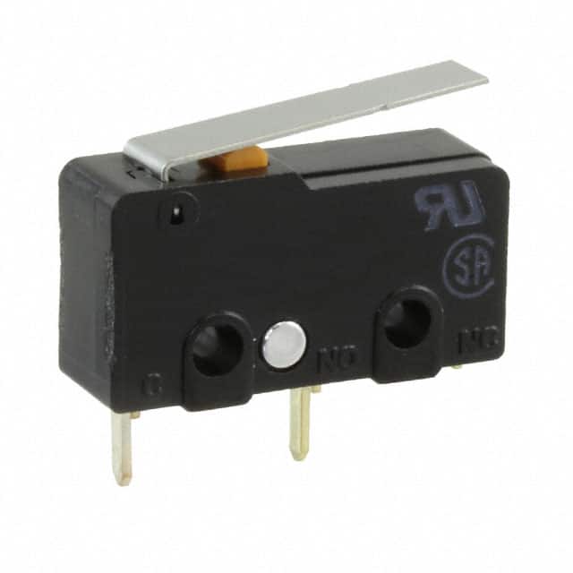 SS-5GL-F-3D SWITCH SNAP ACT SPST-NO 5A 125V