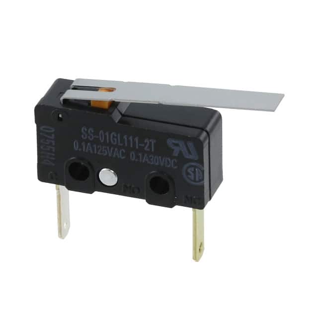 SS-01GL111-2T SWITCH SNAP SPST-NC 100MA 125V