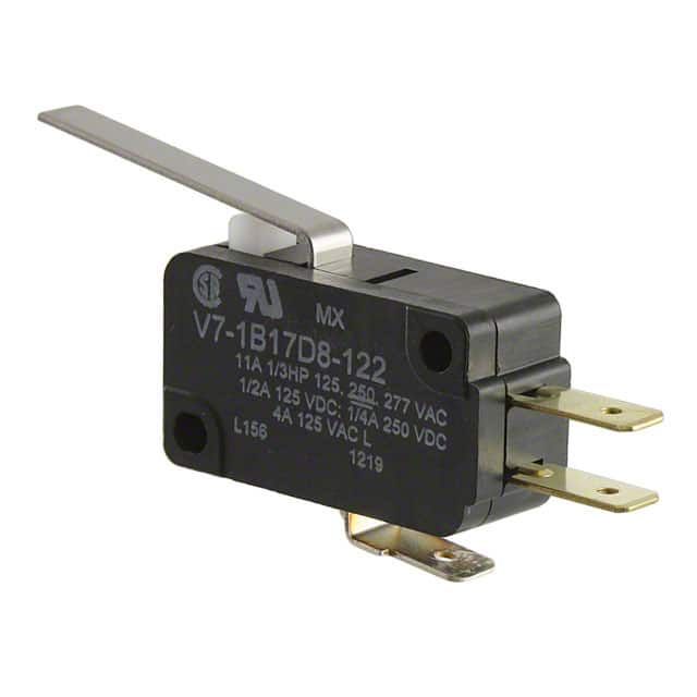 V7-1B17D8-122 SWITCH SNAP ACTION SPDT 11A 125V