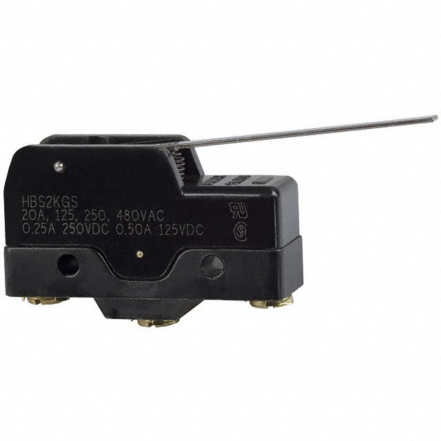 HBS2KGB4ST055C SWITCH SNAP ACTION SPDT 20A 125V