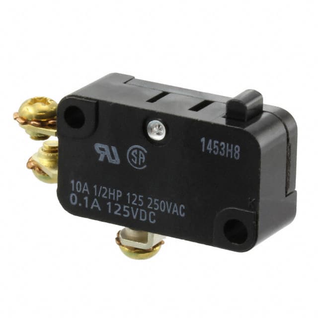 V-10G-1B4-K SWITCH SNAP ACTION SPDT 10A 250V