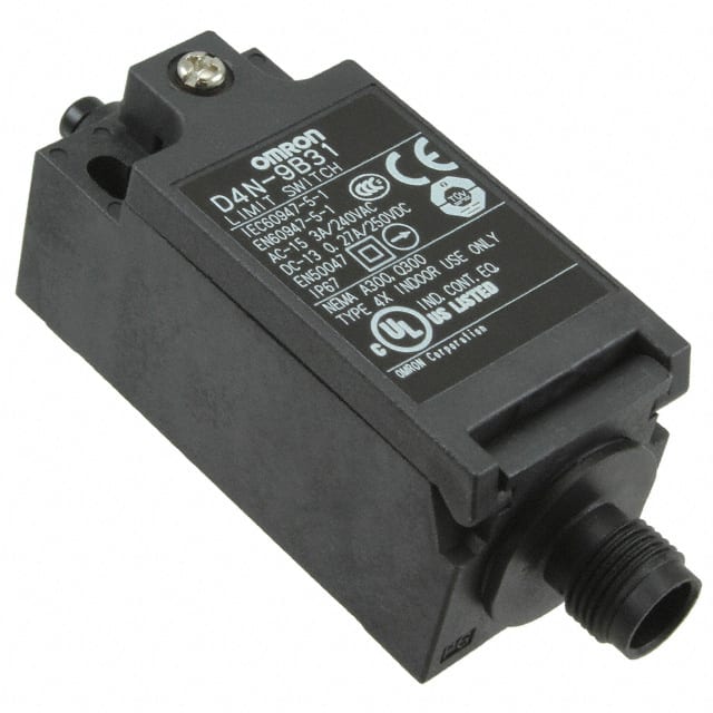 D4N-9B31 SWITCH SNAP ACT DPST-NC 3A 240V