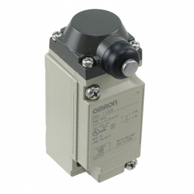 D4A-1106-N SWITCH SNAP ACTION SPDT 10A 125V