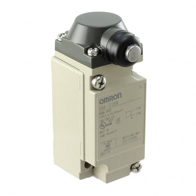 D4A-3106N SWITCH SNAP ACTION SPDT 10A 125V