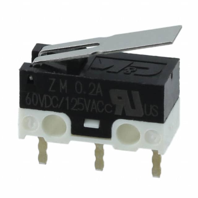 ZMCJM9L0T SWITCH SNAP ACT SPDT 200MA 60V