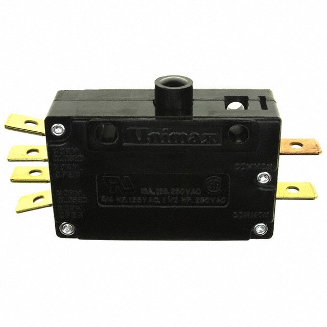 ADPDC2P04AC SWITCH SNAP ACTION DPDT 15A 125V