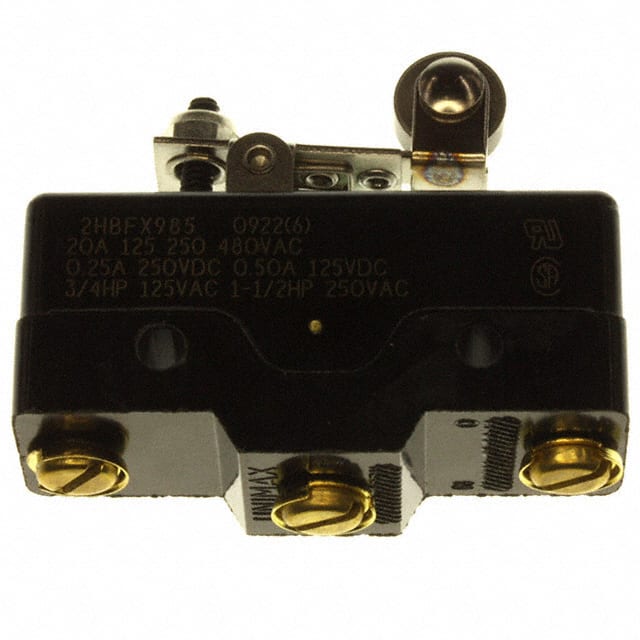 2HBFX985 SWITCH SNAP ACTION SPDT 20A 125V
