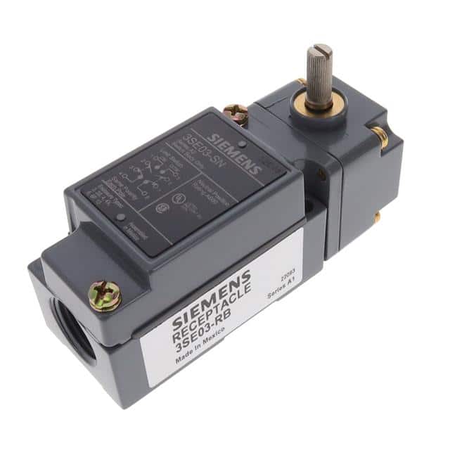 3SE03-NN1 LIMIT SWITCH,SIDE ROTARY, CENTER