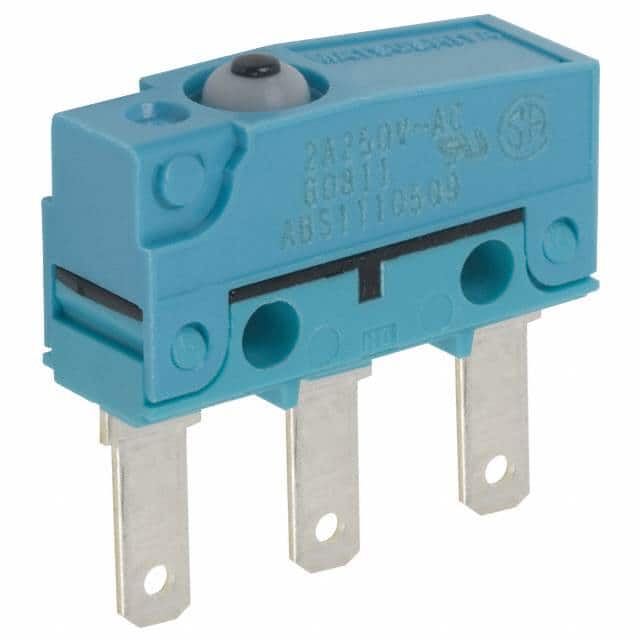 ABS1110509 SWITCH SNAP ACTION SPDT 2A 125V