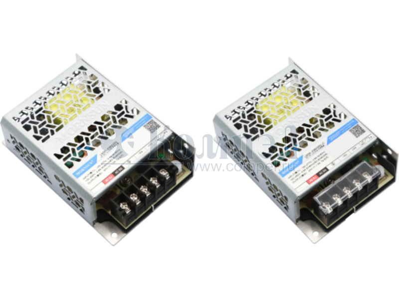 LM35-23B05R2 The Mornsun LM35-23B05R2 is a 35W enclosed AC/DC converter with a 5V/7A output. It accepts a universal 80-305VAC input and features chassis mounting.