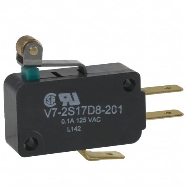 V7-2S17D8-201 SWITCH SNAP ACT SPDT 100MA 125V