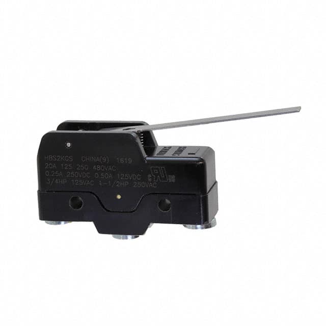 HBS2KGB6ST055C SWITCH SNAP ACTION SPDT 20A 125V