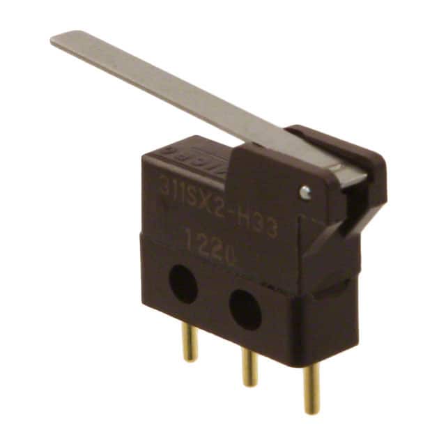 311SX2-H33 SWITCH SNAP ACTION SPDT 5A 125V