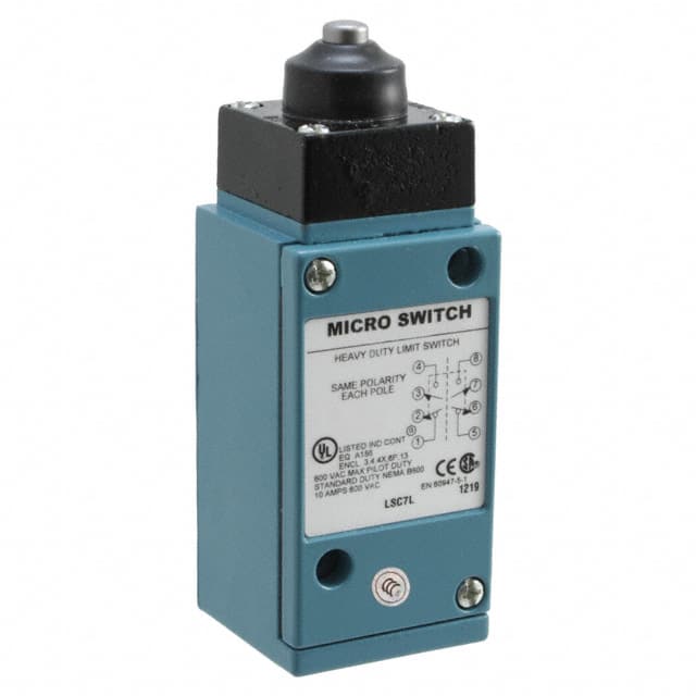 LSC7L SWITCH SNAP ACTION DPDT 10A 120V