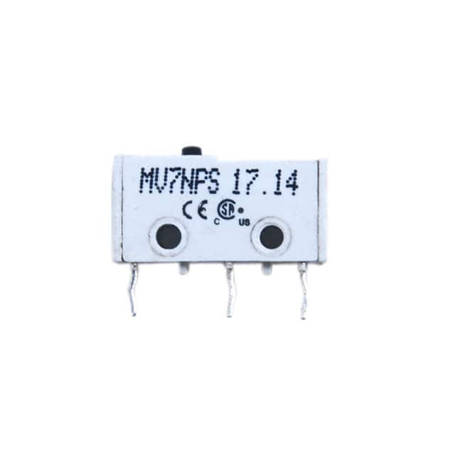 MV7NPS SWITCH MICRO SUBMINIATURE BUTTON