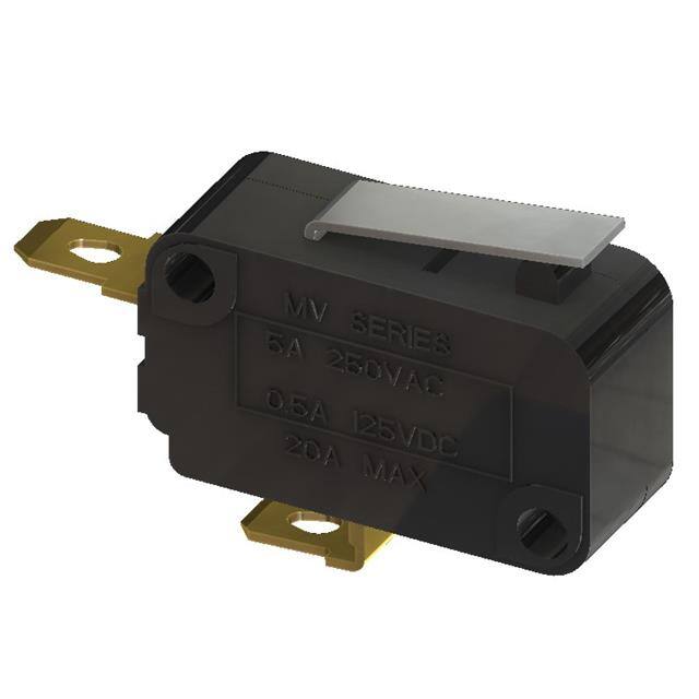 MV-3002A-NC 5A SPST-NC MINI SNAP SWITCH
