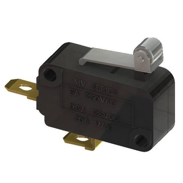 MV-3004A-NO 5A SPST-NO MINI SNAP SWITCH