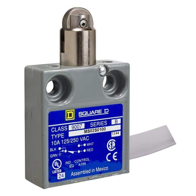 9007MS02S040610 LIMIT SWITCH, 9007, 240 VAC 10AM