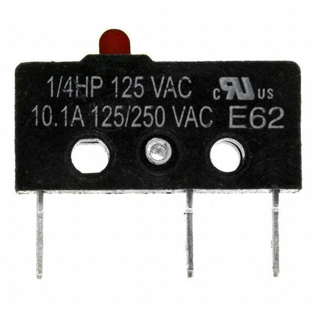 E62-00A SWITCH SNAP ACTION SPDT 10A 125V