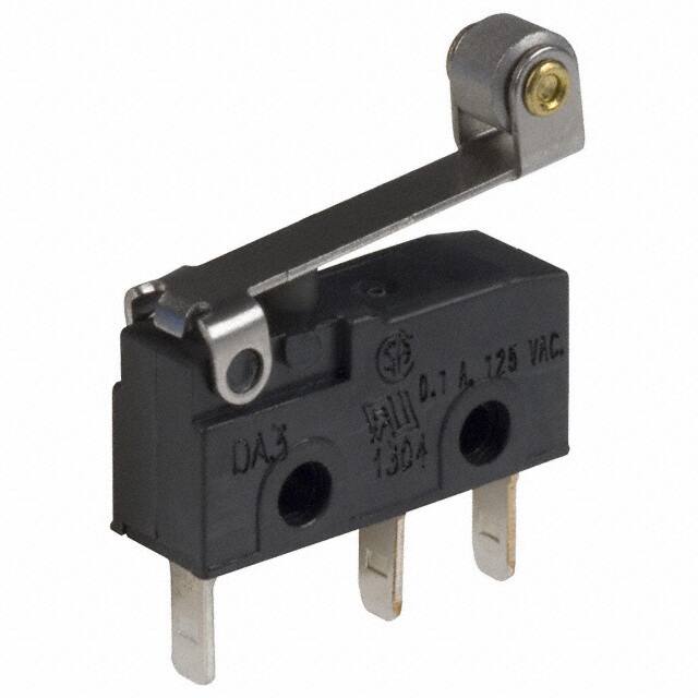 DA3C-F1RB SWITCH SNAP ACT SPDT 100MA 125V