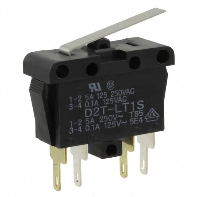D2T-LT1S SWITCH SNAP ACT DPST-NO 5A 125V