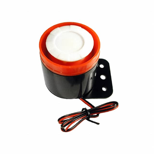 PS-593SCQ BUZZER PIEZO 12V 54MM BRACKET