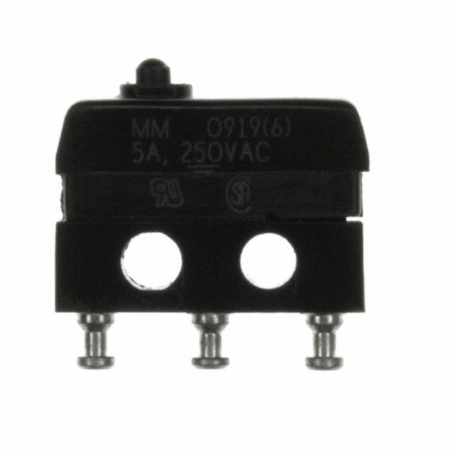 MMGGE2POC SWITCH SNAP ACTION SPDT 5A 250V