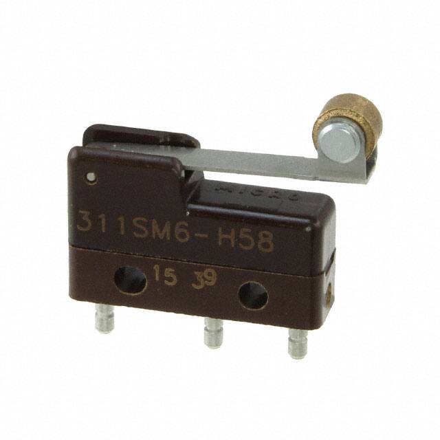 311SM6-H58 SWITCH SNAP ACTION SPDT 5A 250V