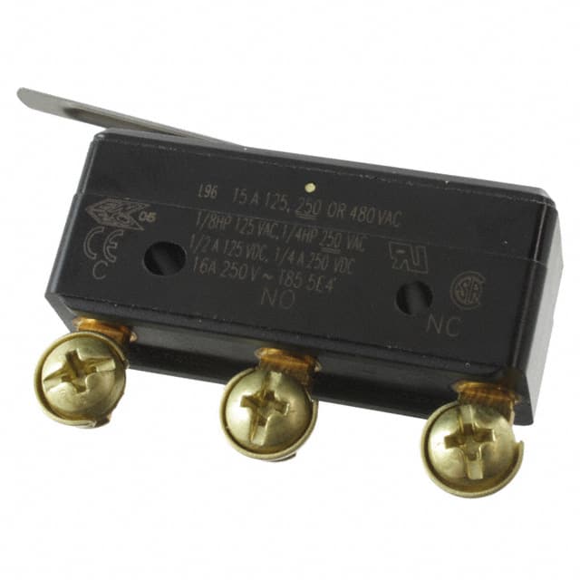 BZ-2RL-P4 SWITCH SNAP ACTION SPDT 15A 125V