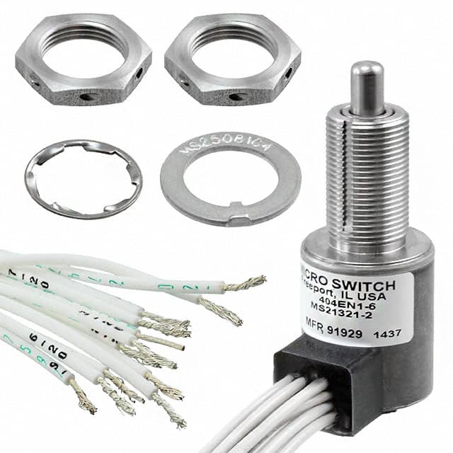 404EN1-6 SWITCH SNAP ACTION 4PDT 7A 28V