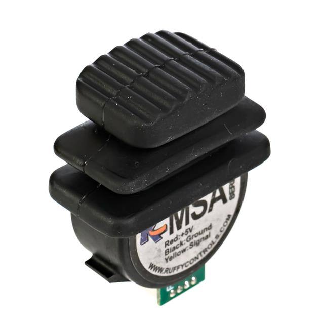 MSA-1-2-BK-1-4 Micro thumbwheel, one axis, Hall