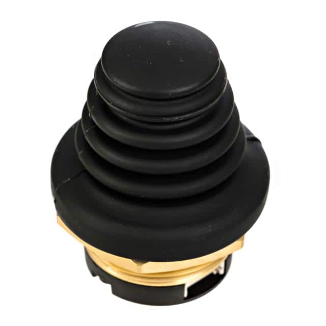 TS1-3-S-M-2-BK Thumb joystick, Hall effect, Pus