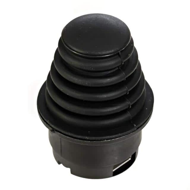 TS1-3-S-A-5-BK Thumb joystick, Hall effect, Pus