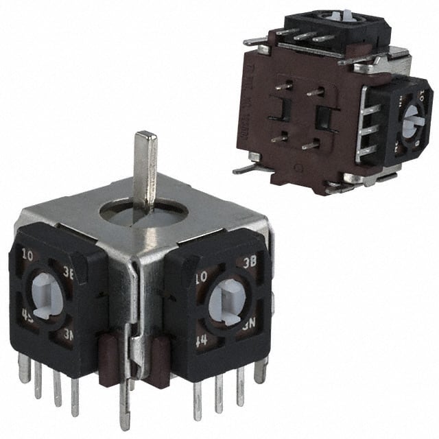 252A103B60NB JOYSTICK 10K OHM 2 AXIS TH
