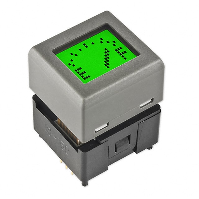 IS15DSBFP4RGB SW PROG DISPLAY SPST-NO 0.1A 12V