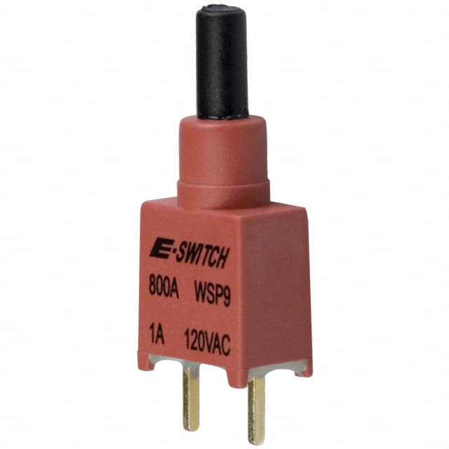 800AWSP9M2QE SWITCH PUSH SPST-NO 1A 120V