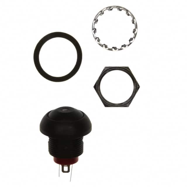 RP8100B2M1CEBLKBLKBLU SWITCH PB SPST-NO 0.125A 125V