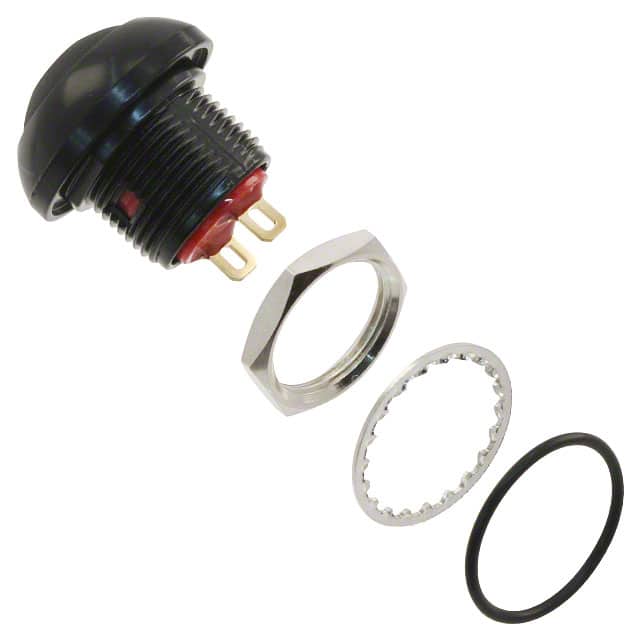 RP8300B2M1CEBLKBLKNIL SWITCH PB SPST-NO 200MA 250V