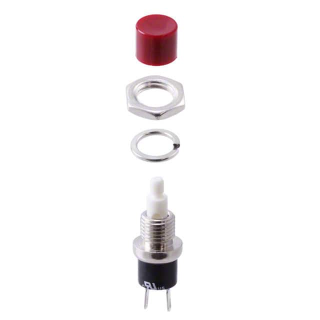 PS1024ARED SWITCH PUSH SPST-NO 3A 125V