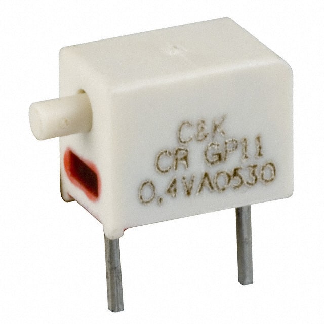 GP11MCKE SWITCH PUSH SPST-NO 0.4VA 20V