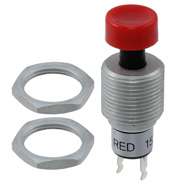 30-17 RED SWITCH PUSH SPST-NO 1A 115V