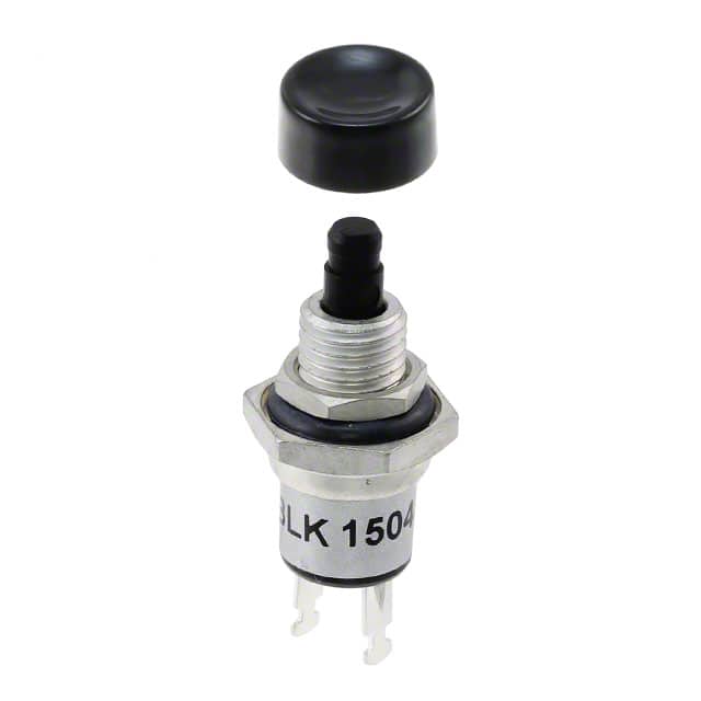 30-251 BLK SWITCH PUSH SPST-NO 1A 115V