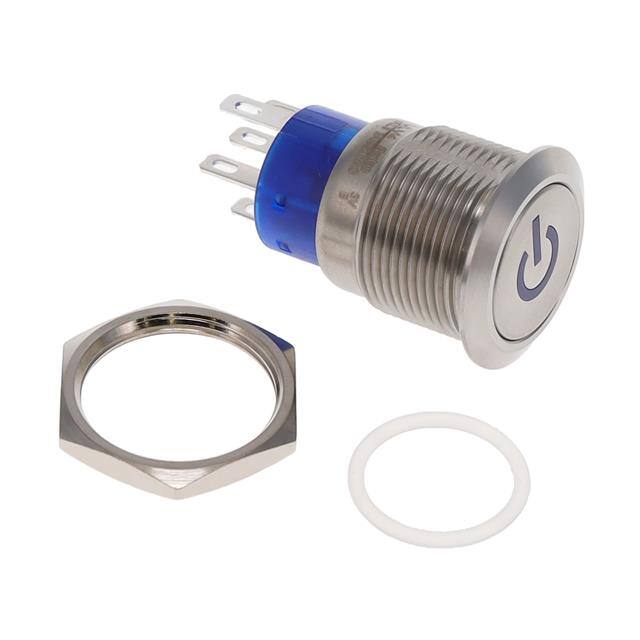 ULV4F2BSS541 SWITCH PUSHBUTTON SPDT 3A 125V