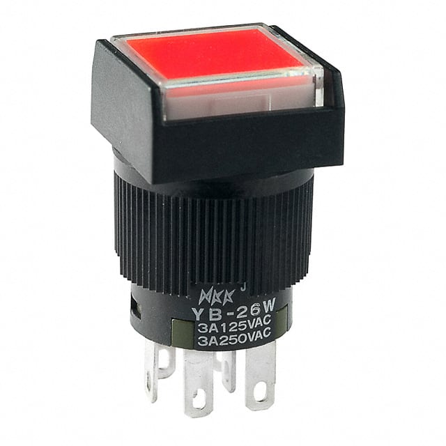 YB26WSKW01-5C-JC SWITCH PUSHBUTTON DPDT 3A 125V