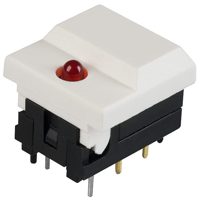 5511MWHTRED SWITCH PUSH SPDT 0.03A 12V